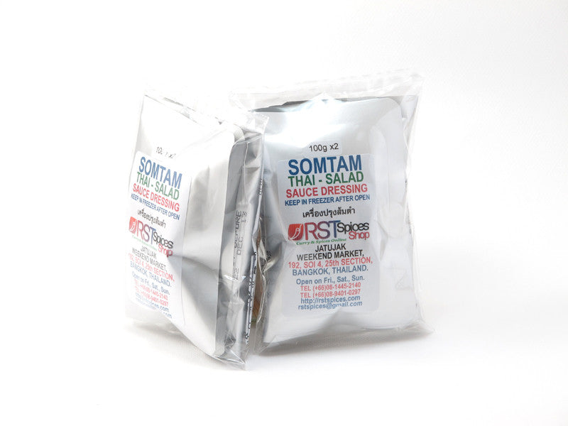 Somtam Paste In Vacuum Bag