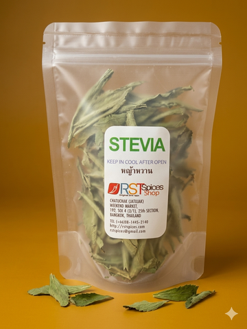 Hojas de stevia