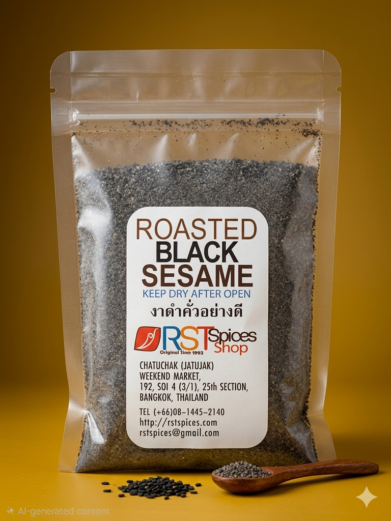 Roasted Black Sesame