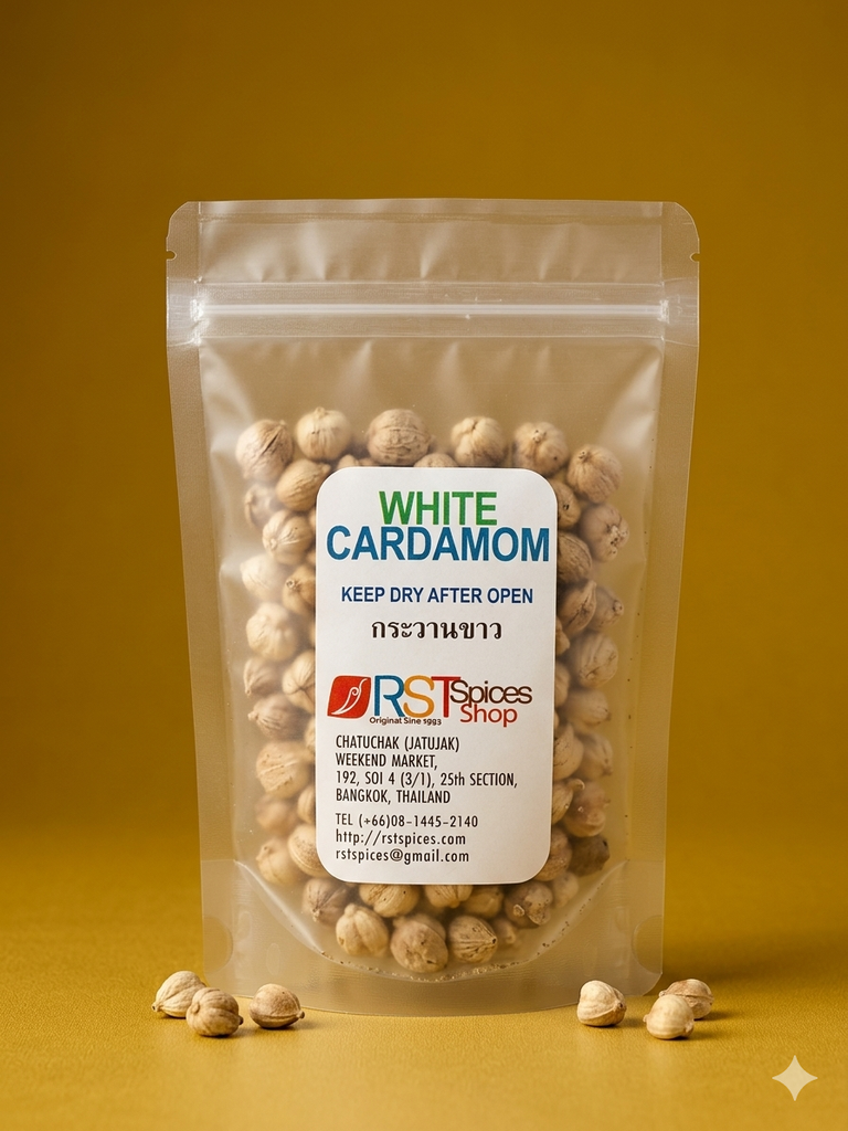 Dried White Cardamon Seeds – rstspices.com