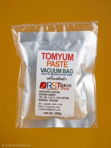 Tom Yum Paste In Vacuum Bag