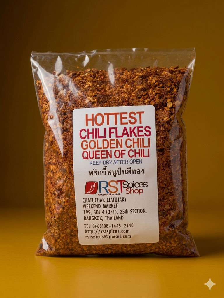 Hottest Red Chilli (Golden Chilli Flakes)