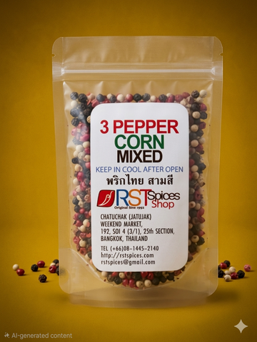 3 Granos de Pimienta Variados