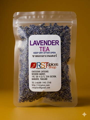 Té de lavanda seca