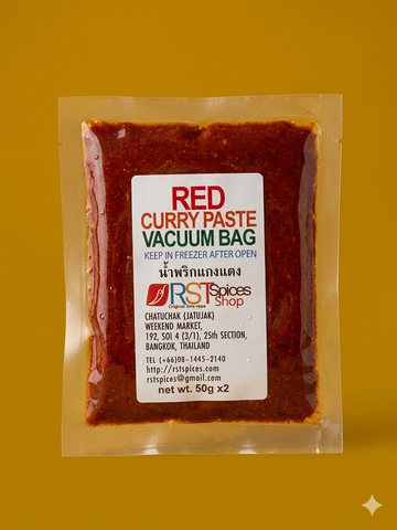 Red Curry Paste In Vacuum Bag
