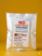 Vegetarian Red Curry Paste In Vacuum Bag