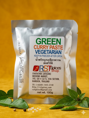 Vegetarian Green Curry Paste in Vacuum Bag