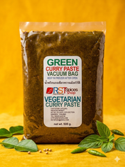 Vegetarian Green Curry Paste in Vacuum Bag