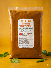 Yellow Curry Paste In Vacuum Bag