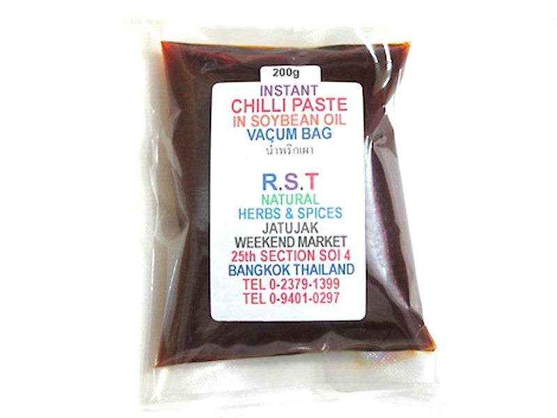 Instant Chili Paste In Soybean Oil In Vacuum Bag